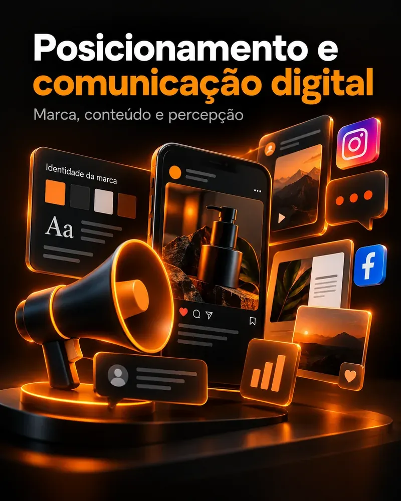 Posicionamento e comunicação digital — marca, conteúdo e percepção